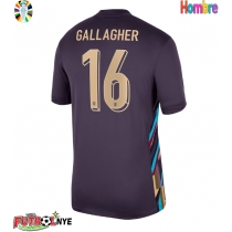 Camiseta Inglaterra Conor Gallagher #16 Visitante Equipación Eurocopa 2024 manga corta